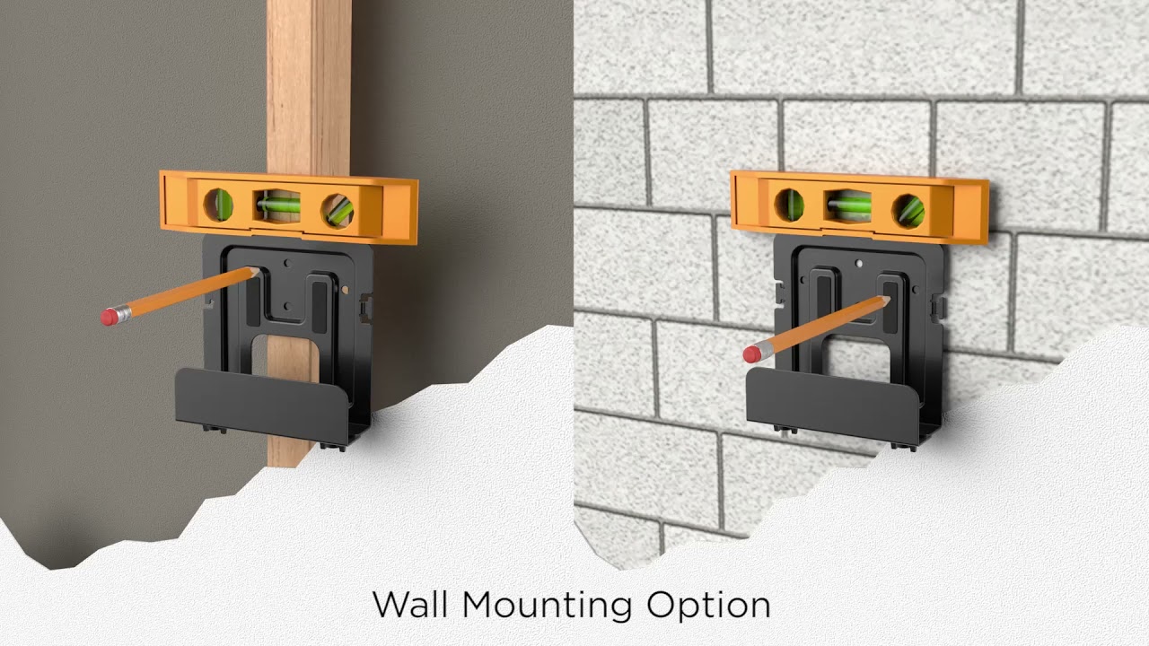 Mount Plus Streaming Media Player Wall Mounting Bracket for Wide Range of Small Devices