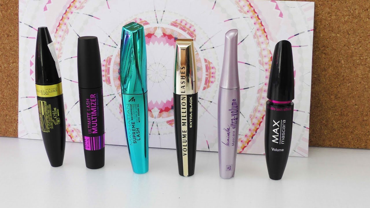 Mascara Test | 6 Mascaras im Vergleich