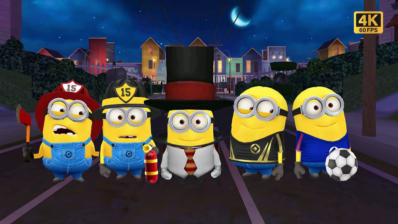 Despicable Me 3 Minion Rush Walkthrough (Full Screen 4K Part 19)