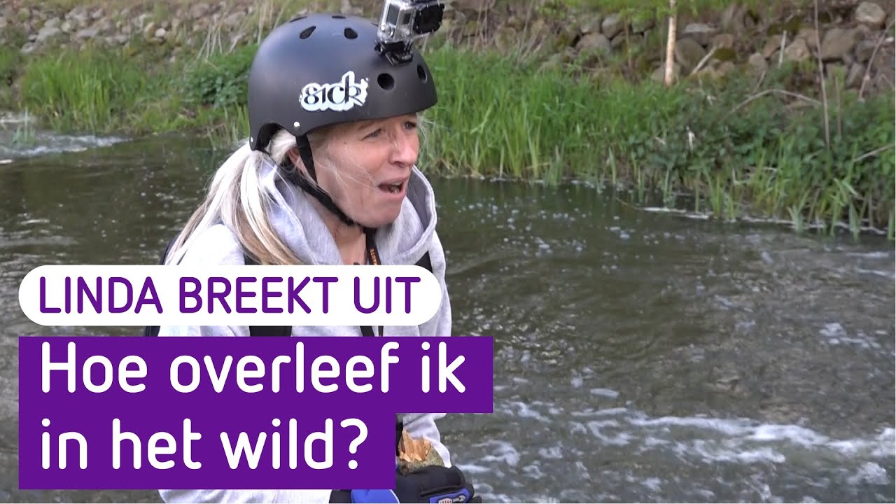 Linda breekt UIT! #13 Bushcraften doe je zo! | Omroep Gelderland