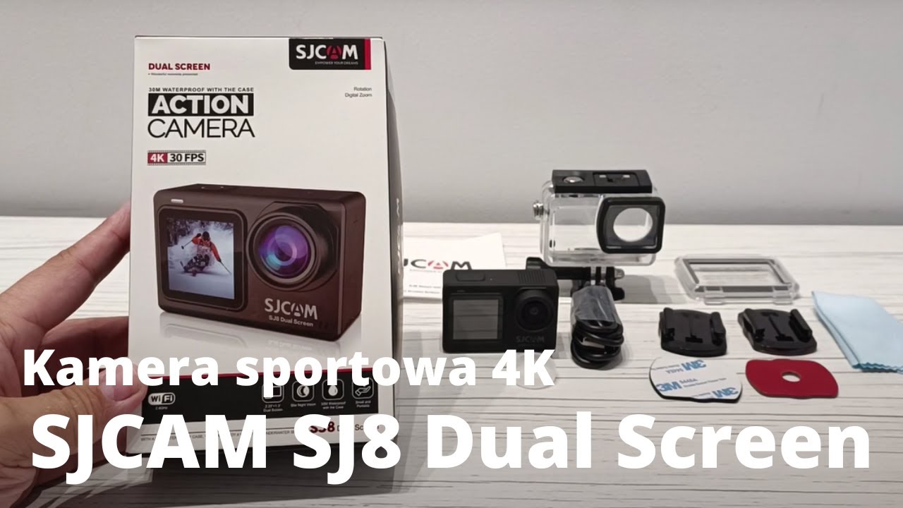 Kamera 4K SJCAM SJ8 Dual Screen - recenzja