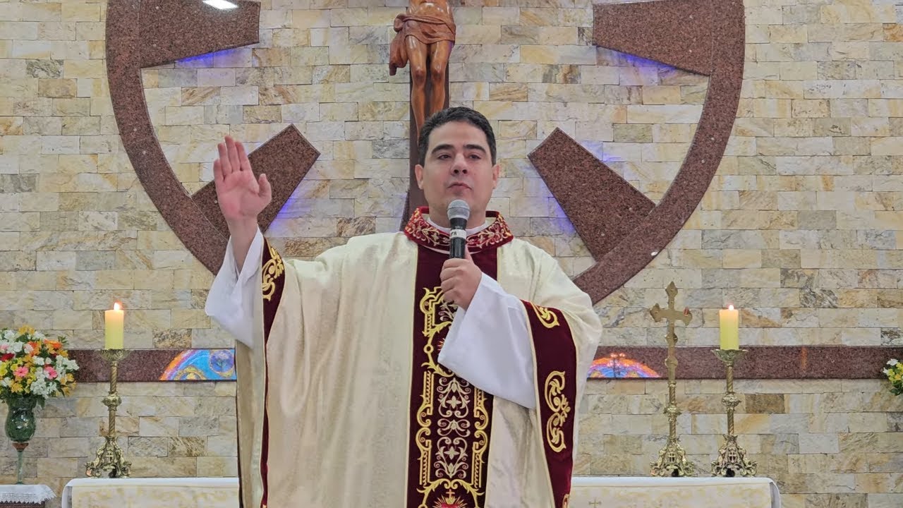 Padre Robson Oliveira - Bênção final -  Missa Domingo de Páscoa