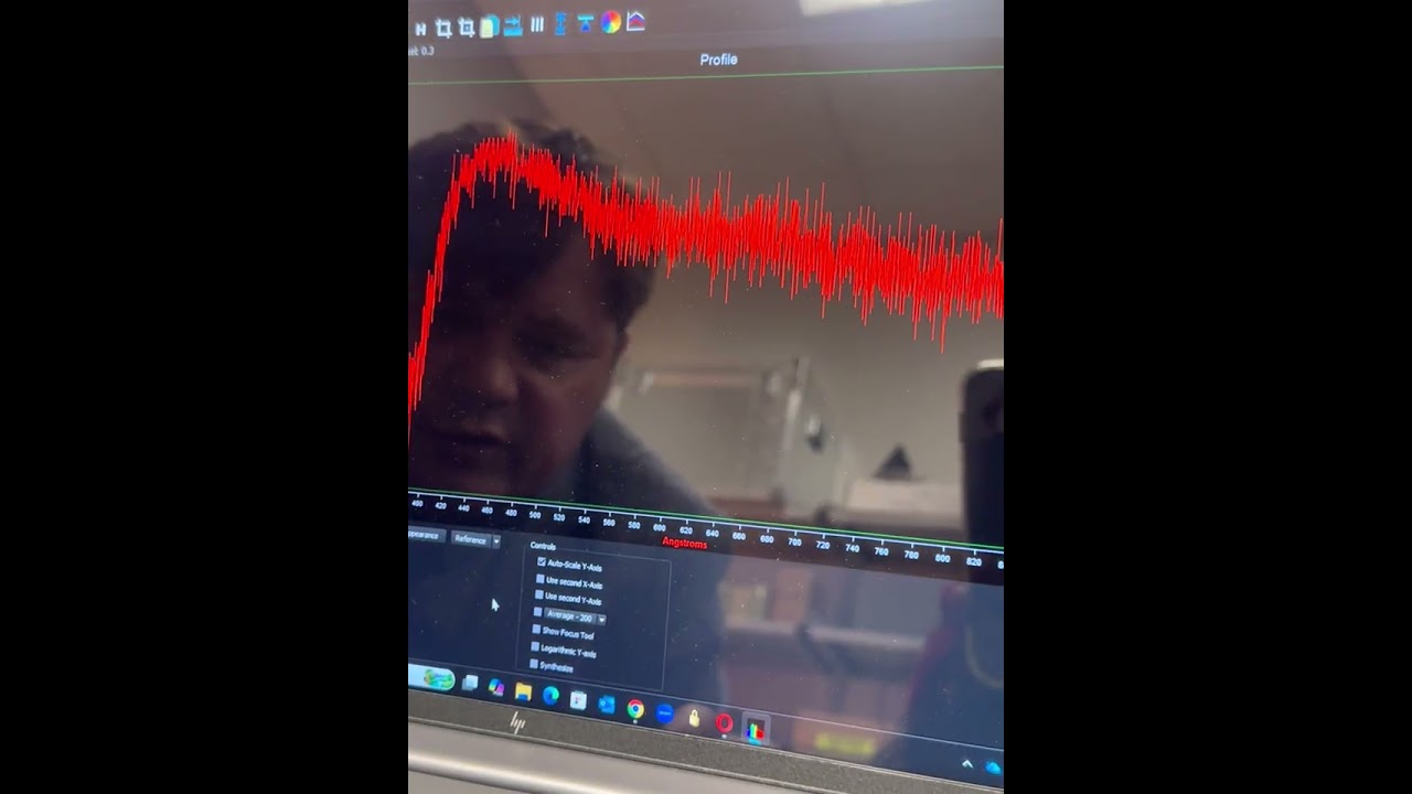 experimental spectrum: demonstrated by Prof. Dmitri Kilin part 1