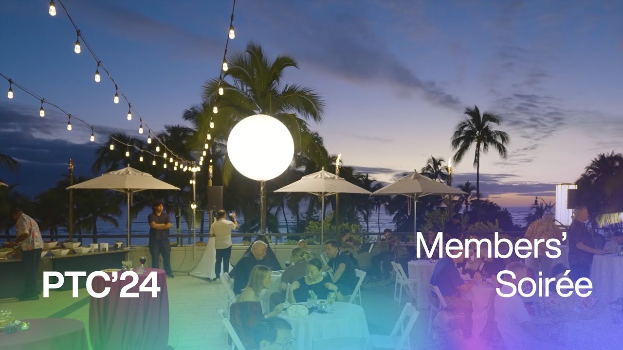 PTC'24 MEMBERS' SOIR&Eacute;E | SUNDAY, 20 JANUARY 2024 | PACIFIC TELECOMMUNICATIONS COUNCIL