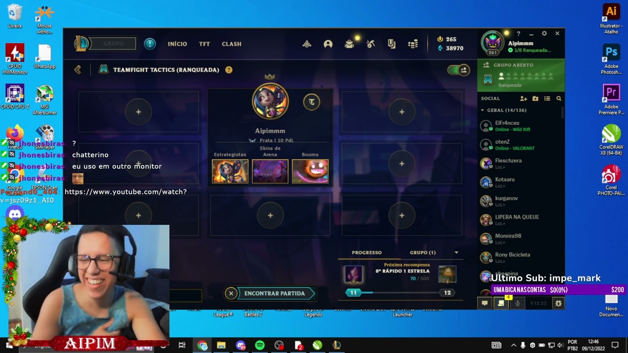 Live 09/12 Aquecimento para nova temporada de POE  | !lifeskill !garmoth !discord !tiktok part 2