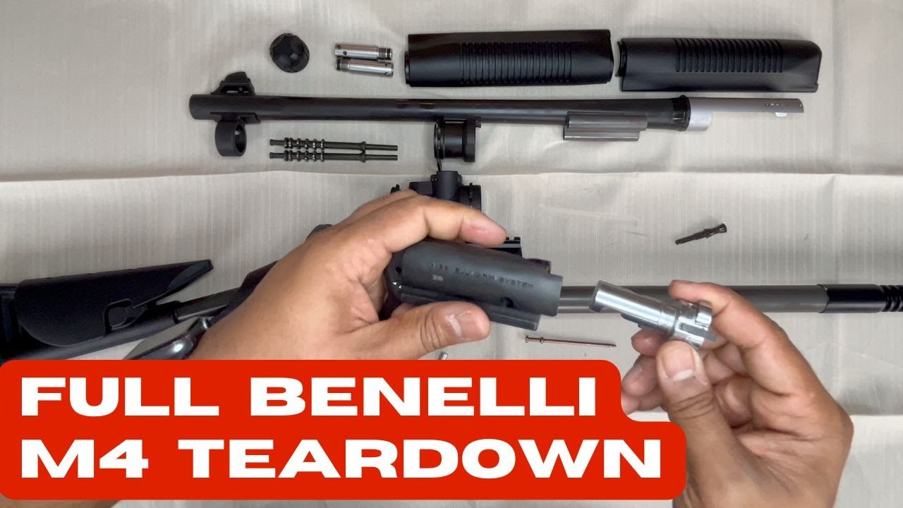 Benelli M4 Full Disassembly & Reassembly — Cleaning Tips Included