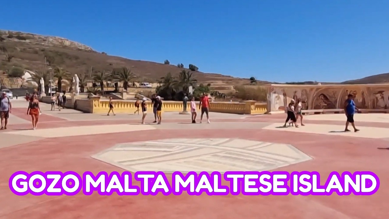 Basilica Ta' Pinu || Citadel Of Victoria || Gozo || Malta || Maltese Island