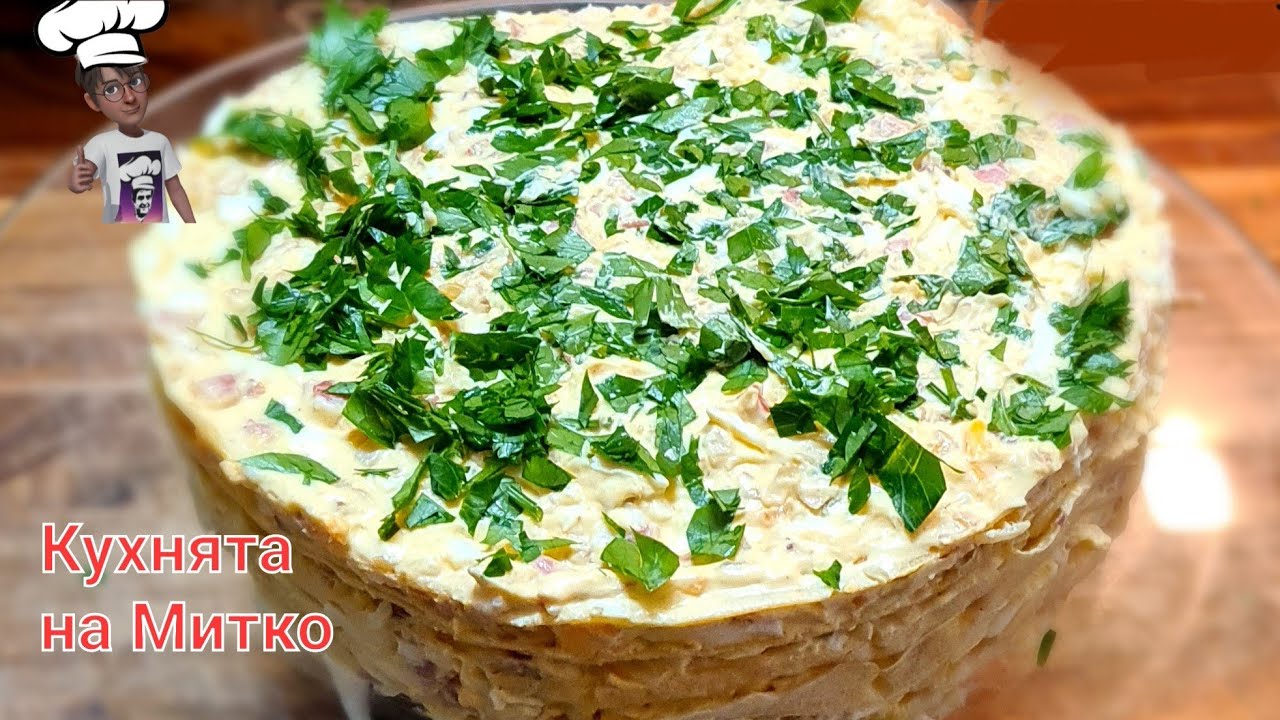 Палачинкова торта с яйца