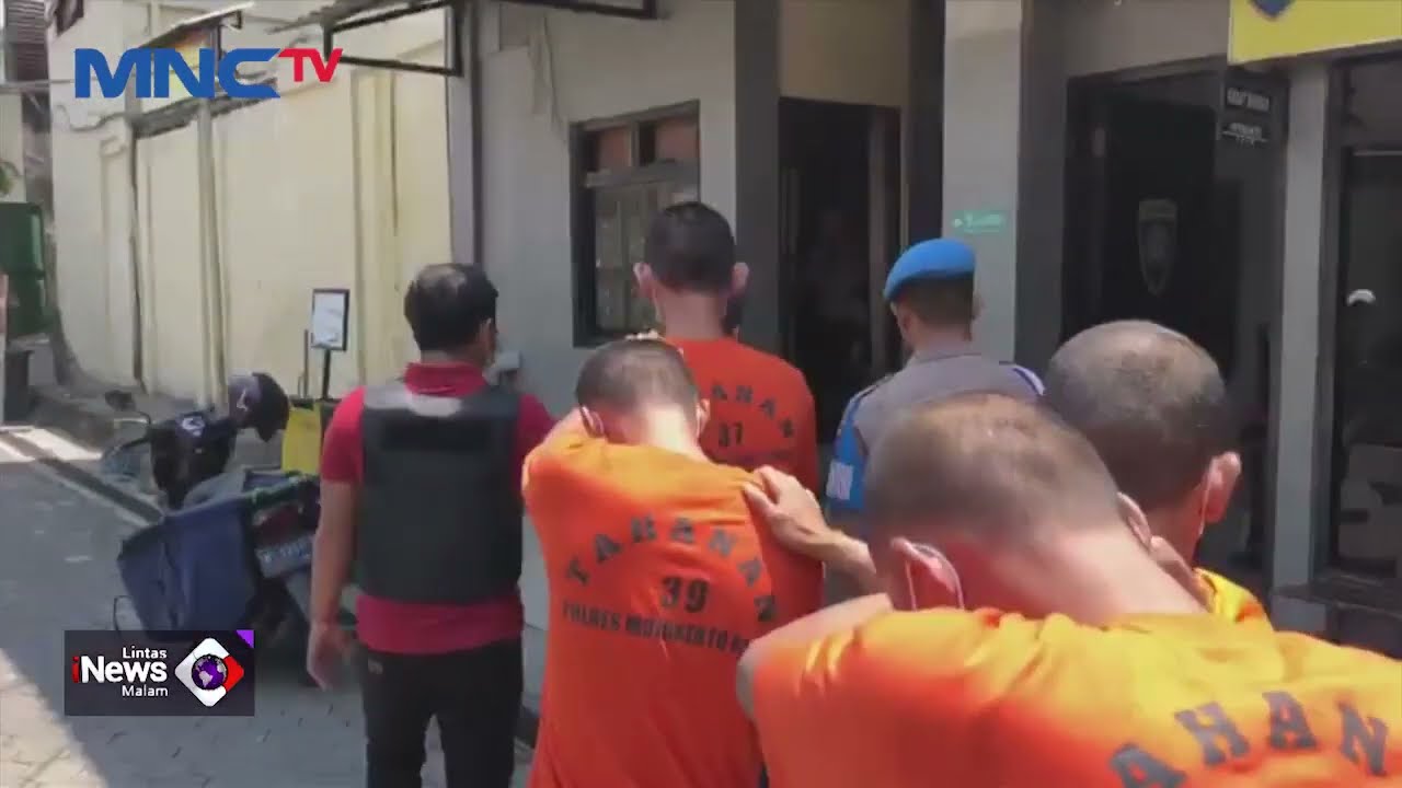 Tujuh Pengedar Narkoba di Mojokerto Ditangkap, Sabu dan Pil Double L Disita Polisi - LIM 10/09
