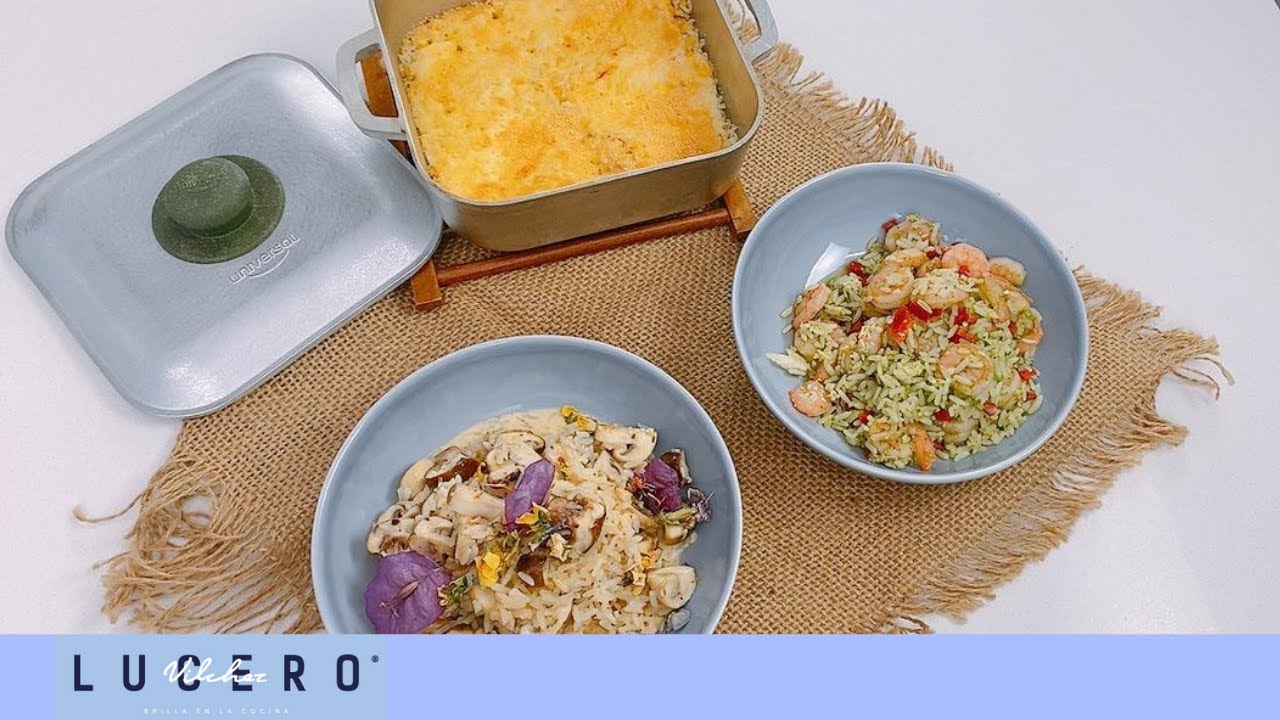 Cómo Preparar Tres Recetas Diferentes Con Arroz Blanco - Lucero Vílchez Cocina