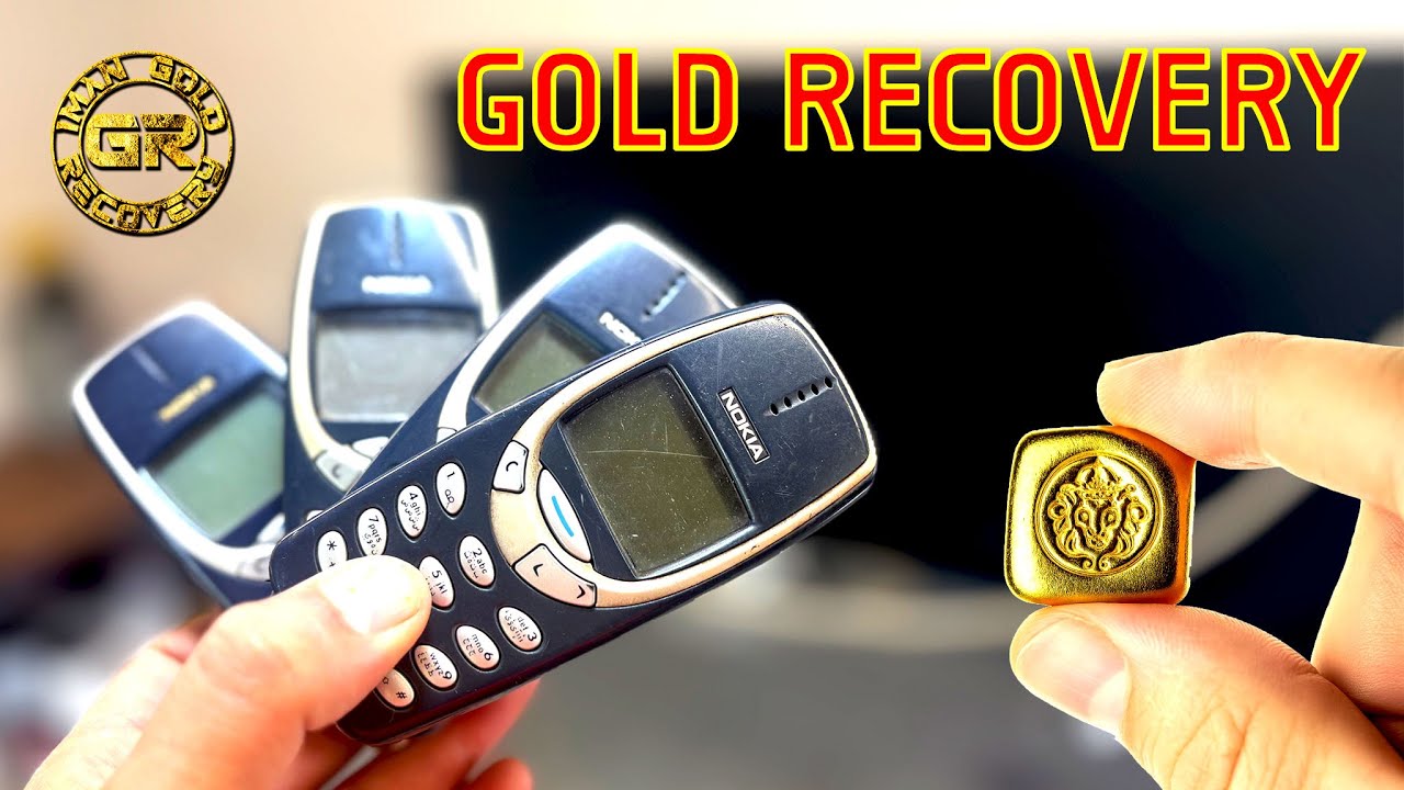 Восстановление золота из 80 телефонов Nokia 3310 – Восстановление золота из старых телефонов Nokia