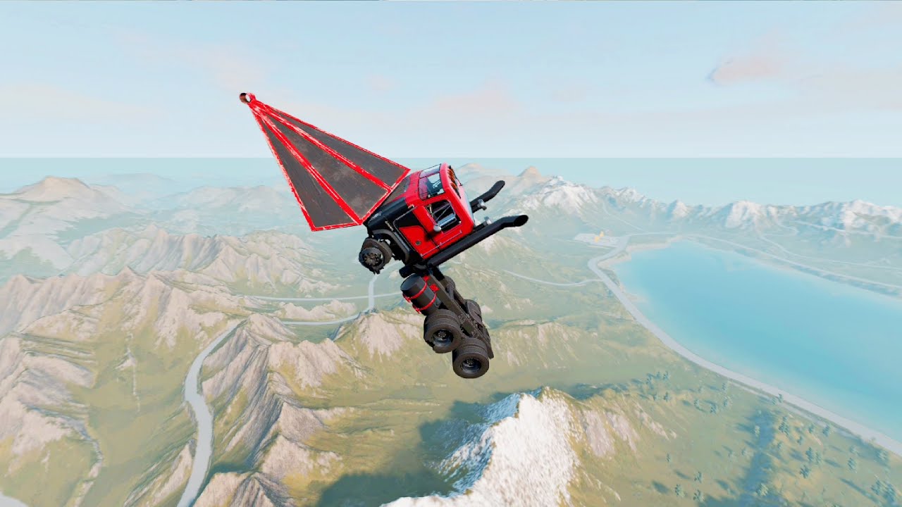 BeamNG.Drive - instantly accelerate a vehicle to 1000 MPH #19