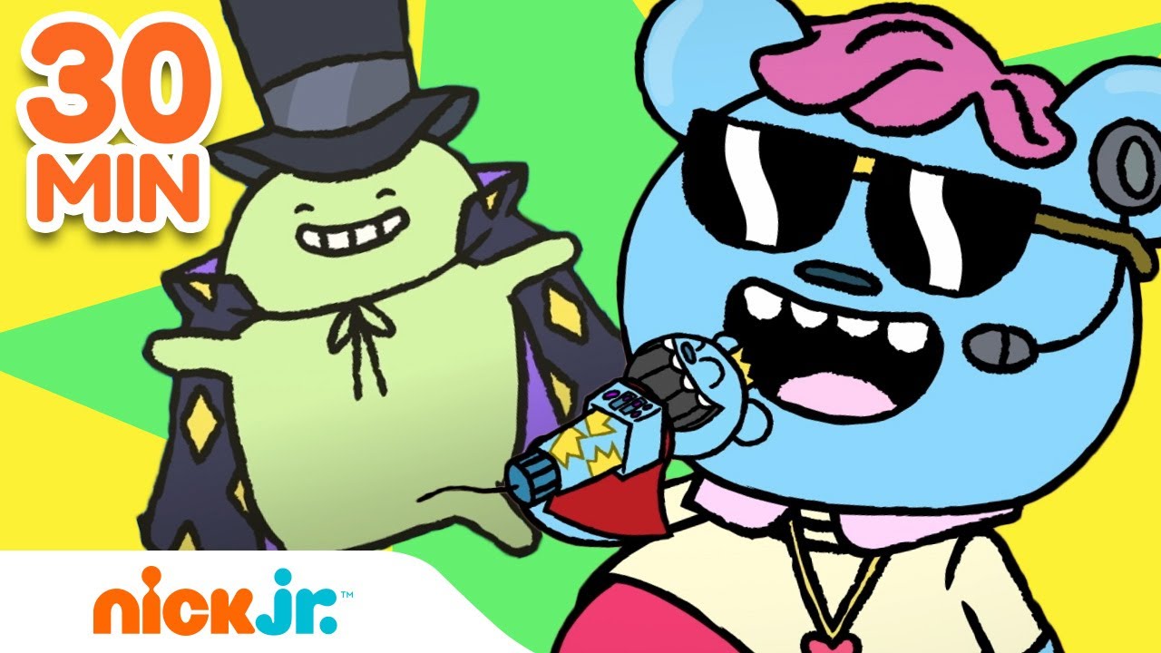 Bossy Bear's Silliest Bestie Moments! w/ Turtle | 30 Minute Compilation | Nick Jr.