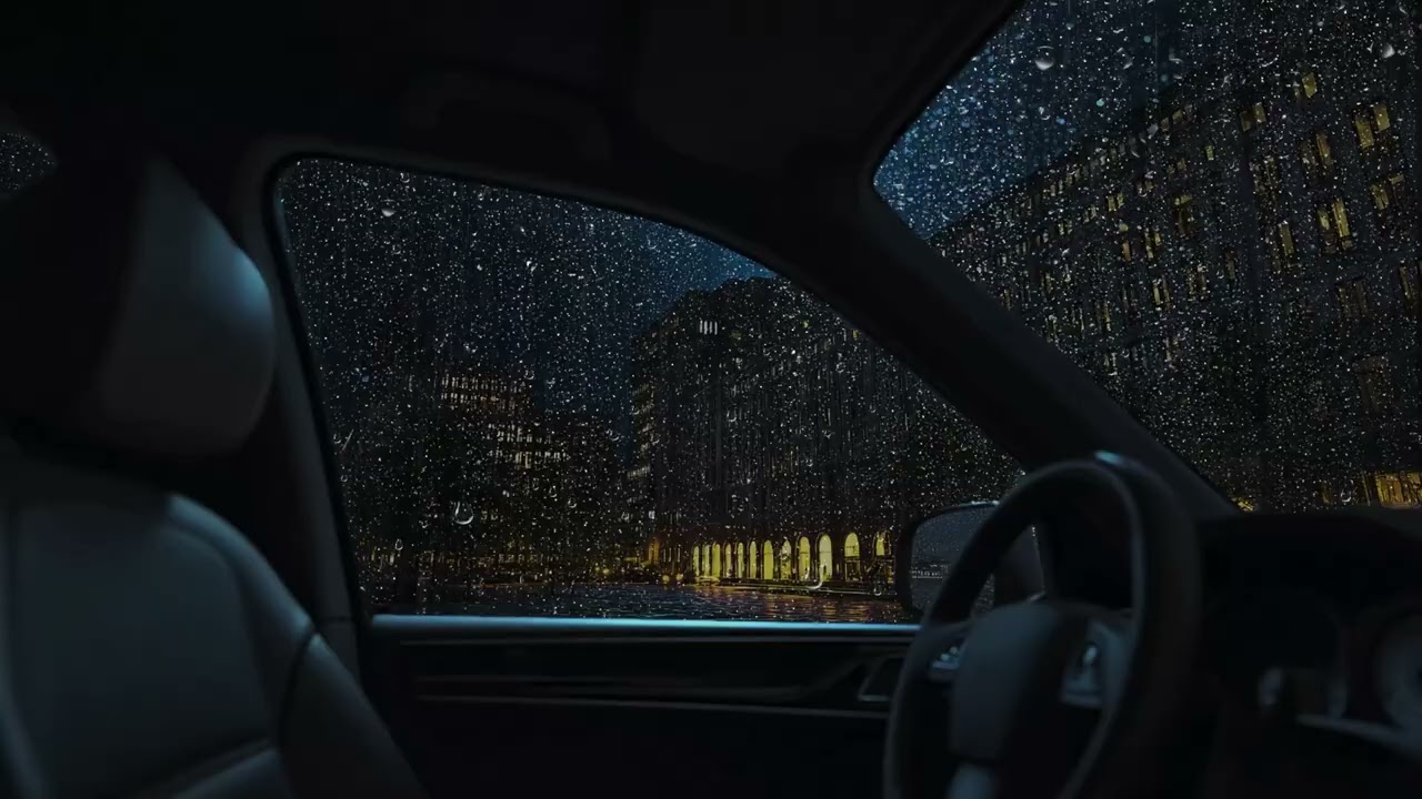 Steady Night Rainfall Ambience – Calming Rain Sounds for Insomnia, Quiet Mind & Stress Relief
