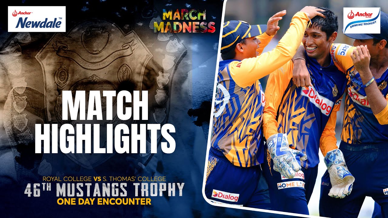 Highlights - Royal College vs S . Thomas' College - 46th One Day Encounter | Mustangs Trophy