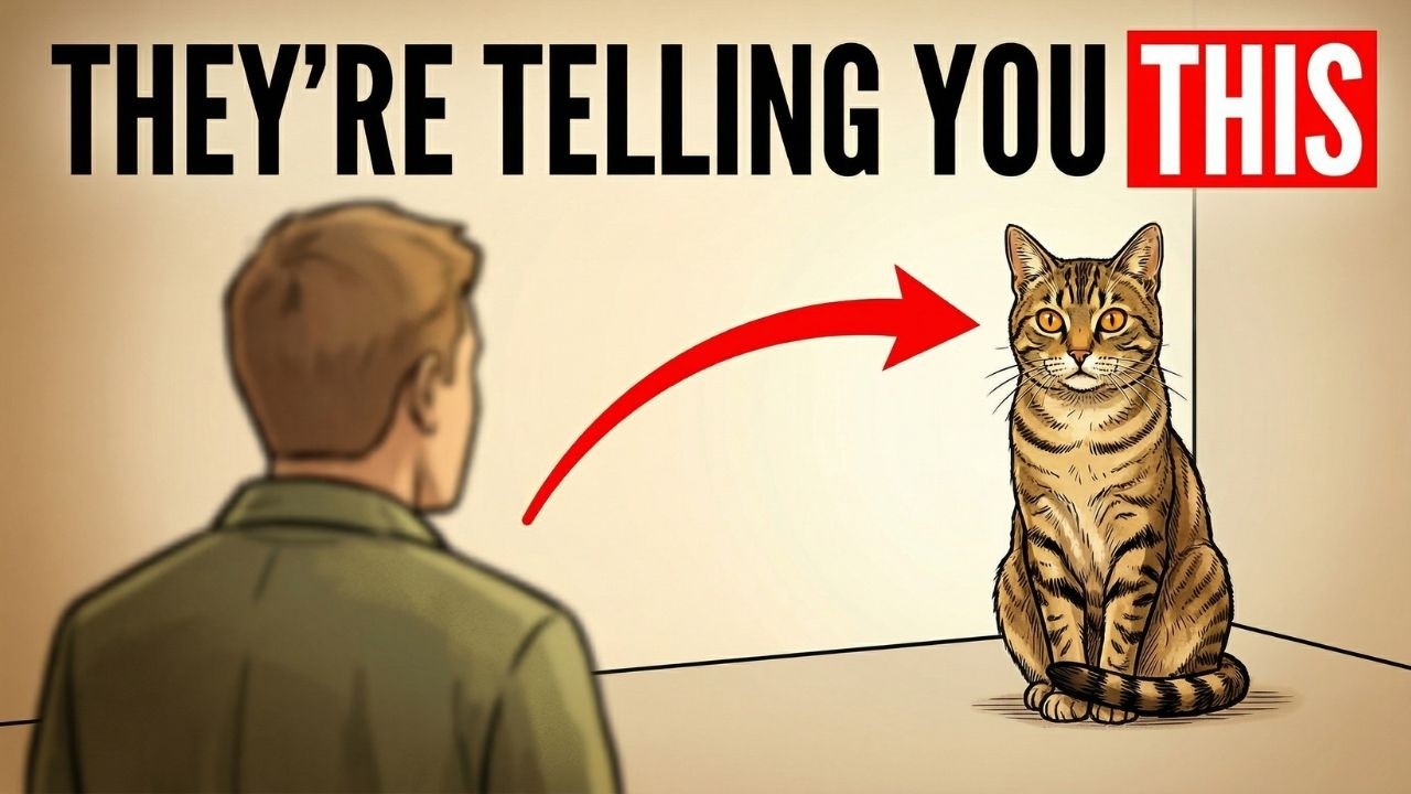 If Your Cat Stares at You Without Blinking, They're Trying to Tell You This…