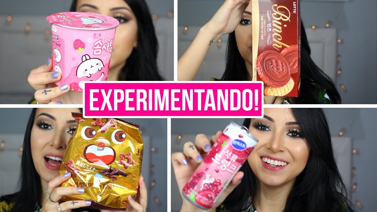 EXPERIMENTANDO DOCES E BEBIDAS ORIENTAIS
