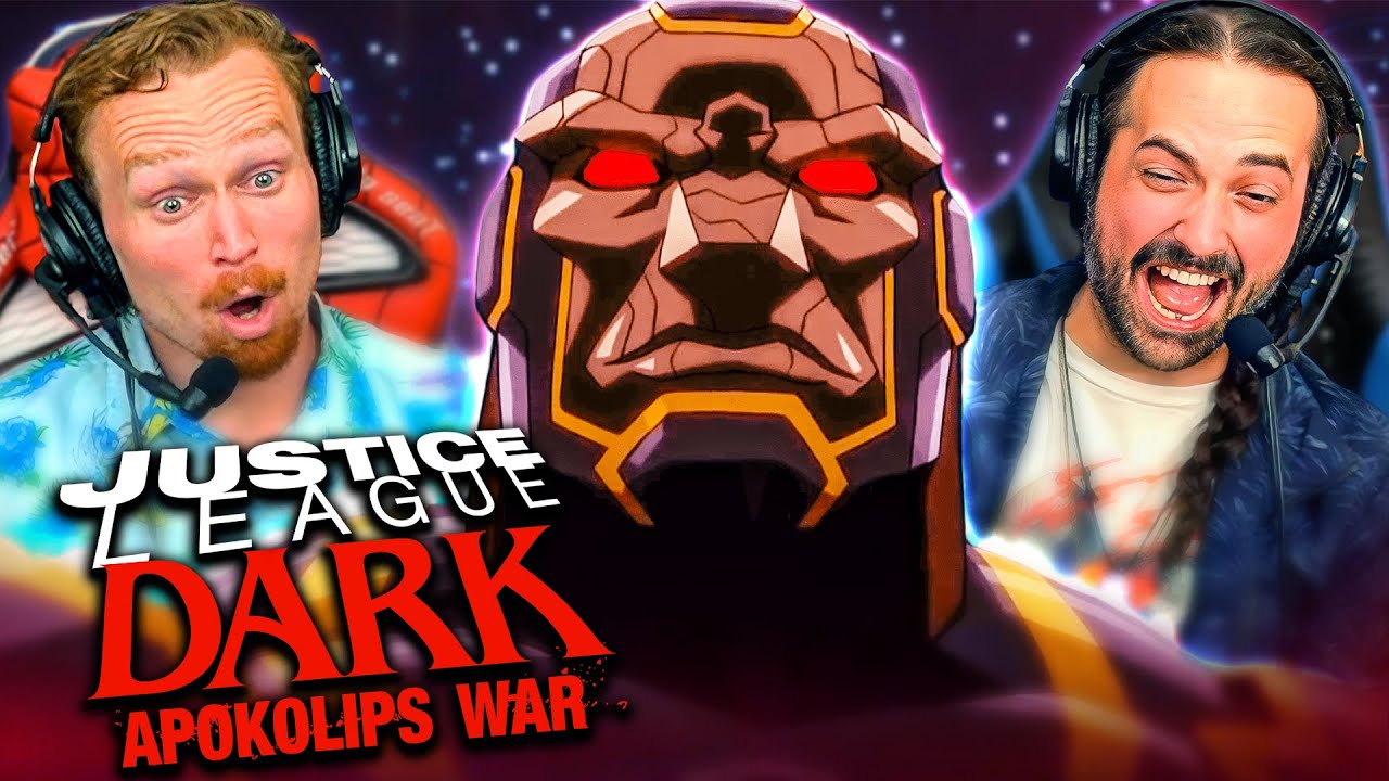 JUSTICE LEAGUE DARK: APOKALIPS WAR (2020) MOVIE REACTION! FIRST TIME WATCHING!! DC Animated (DCAMU)