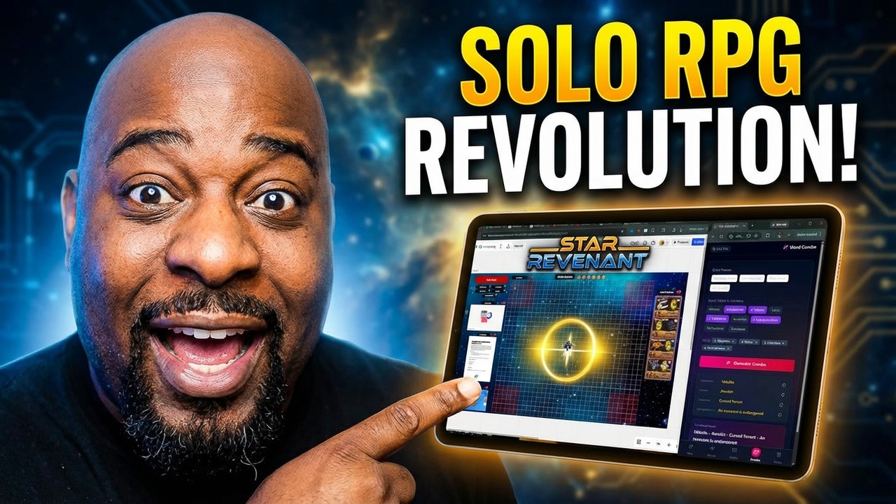 “Solo RPGs Just Got Easier! | The Obsidian Roleplaying Engine Demo”