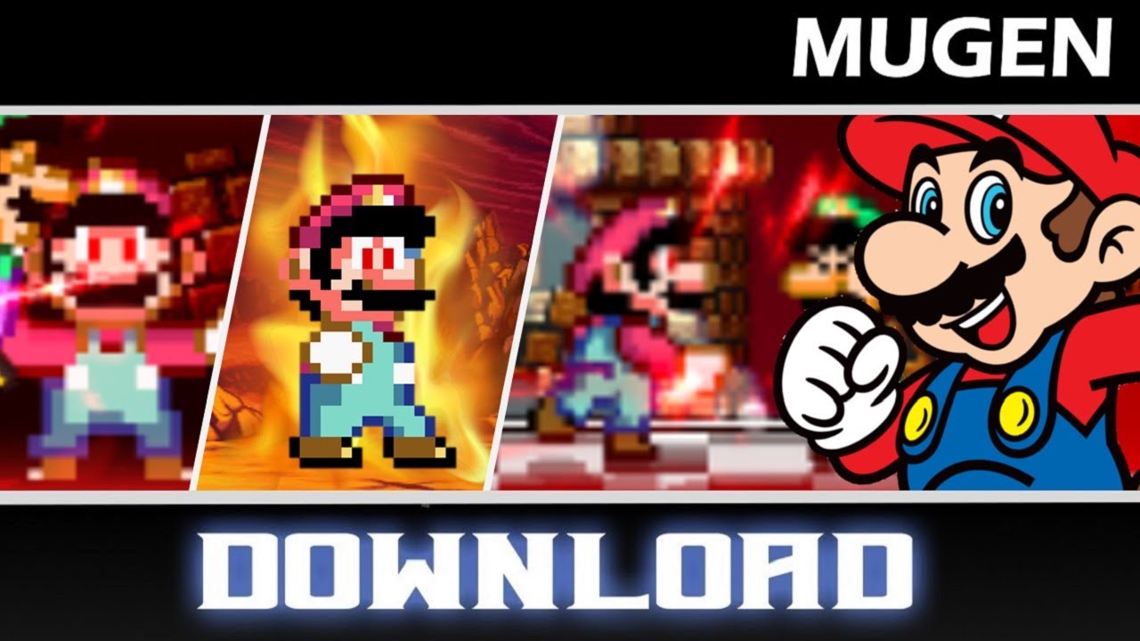 Super Mario (OP) JUS By DanoRenovado - MUGEN JUS CHAR