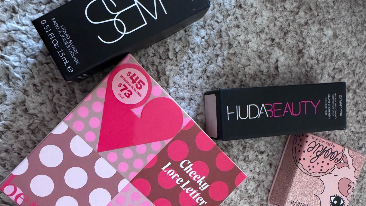 BENEFİT,HUDA …İTHAL GÜZELLİK ÜRÜNLERİ İLE İLK İZLENM😍