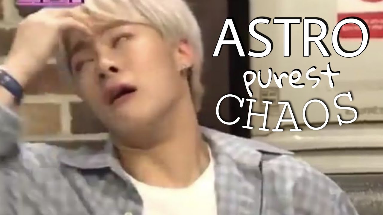 ASTRO being chaotic for almost 9 minutes