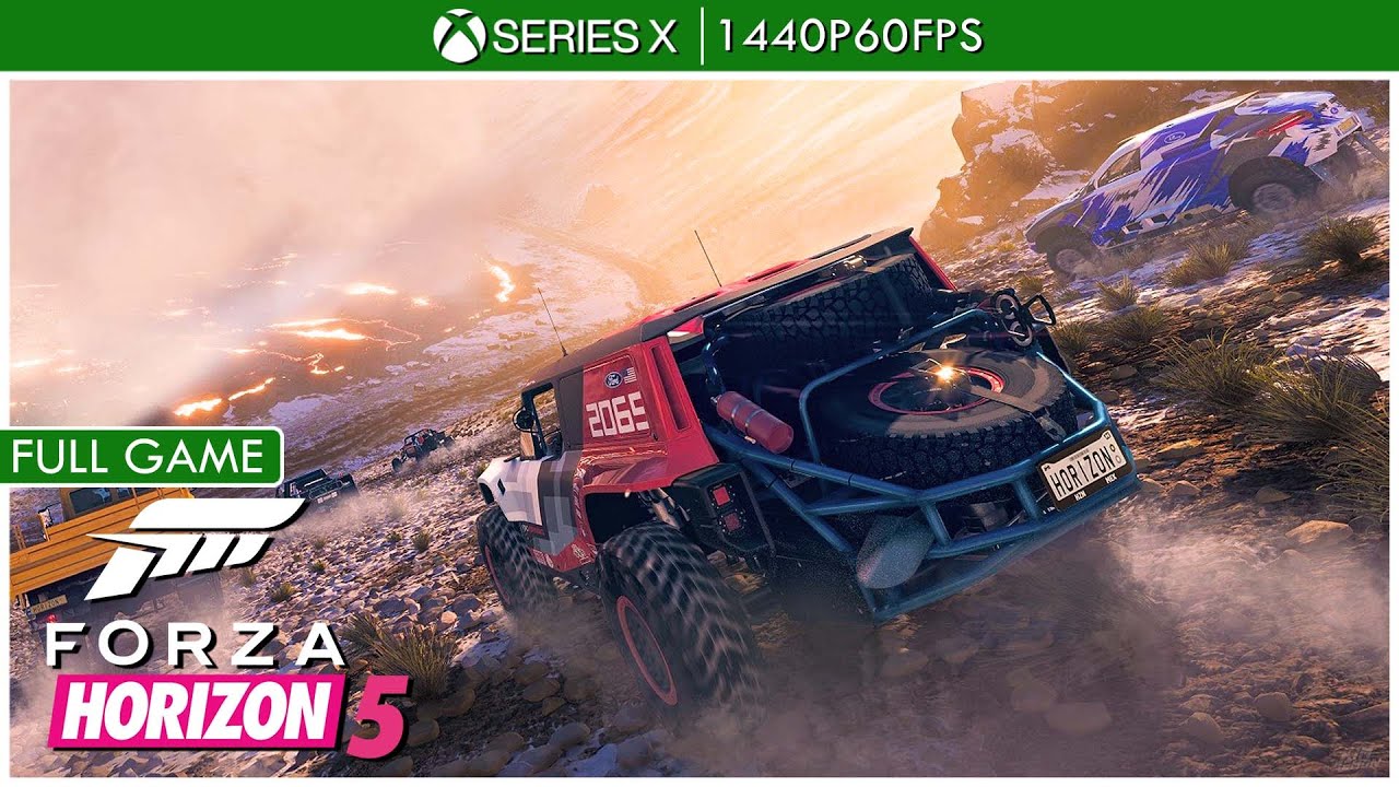 FORZA HORIZON 5 | Xbox Series X | Full Game (No Commentary)