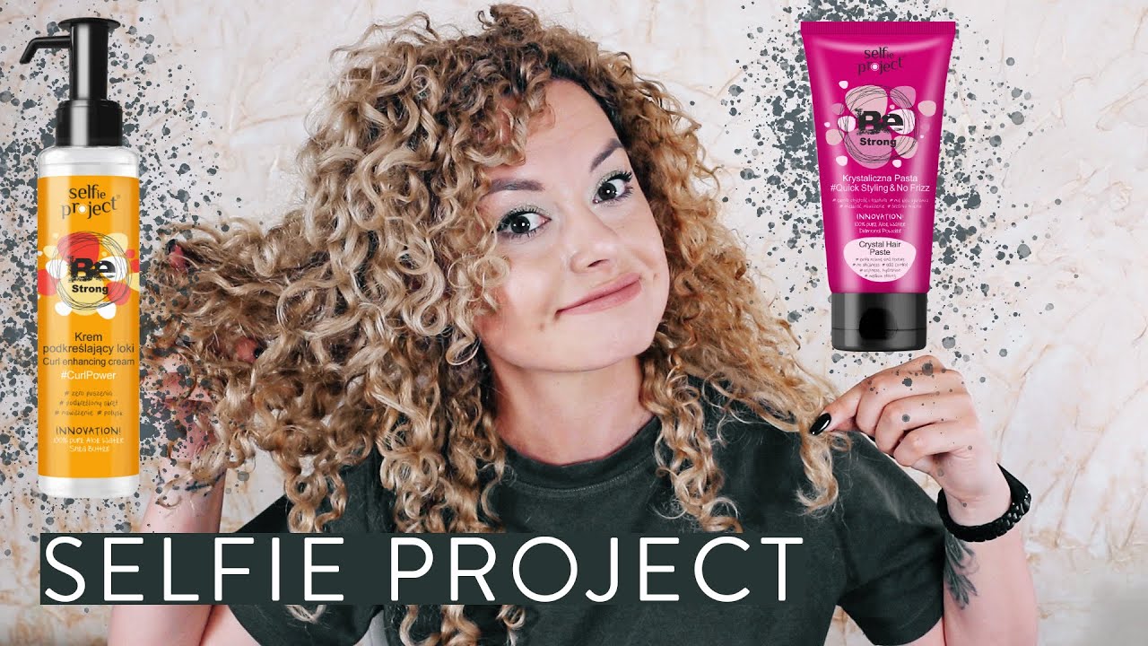 TEST NA ŻYWO ✦ Kosmetyki stylizujące Selfie Project ✦ WARTO CZY NIE? 🤔 | Curly Madeleine