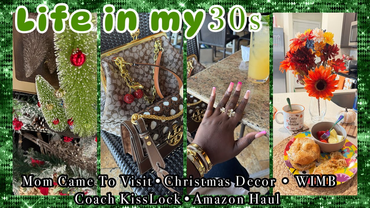 Жизнь в мои 30 лет | Тренер WIMB Кристал Кисслок, дарю свою сумку, праздничные находки и покупки ...