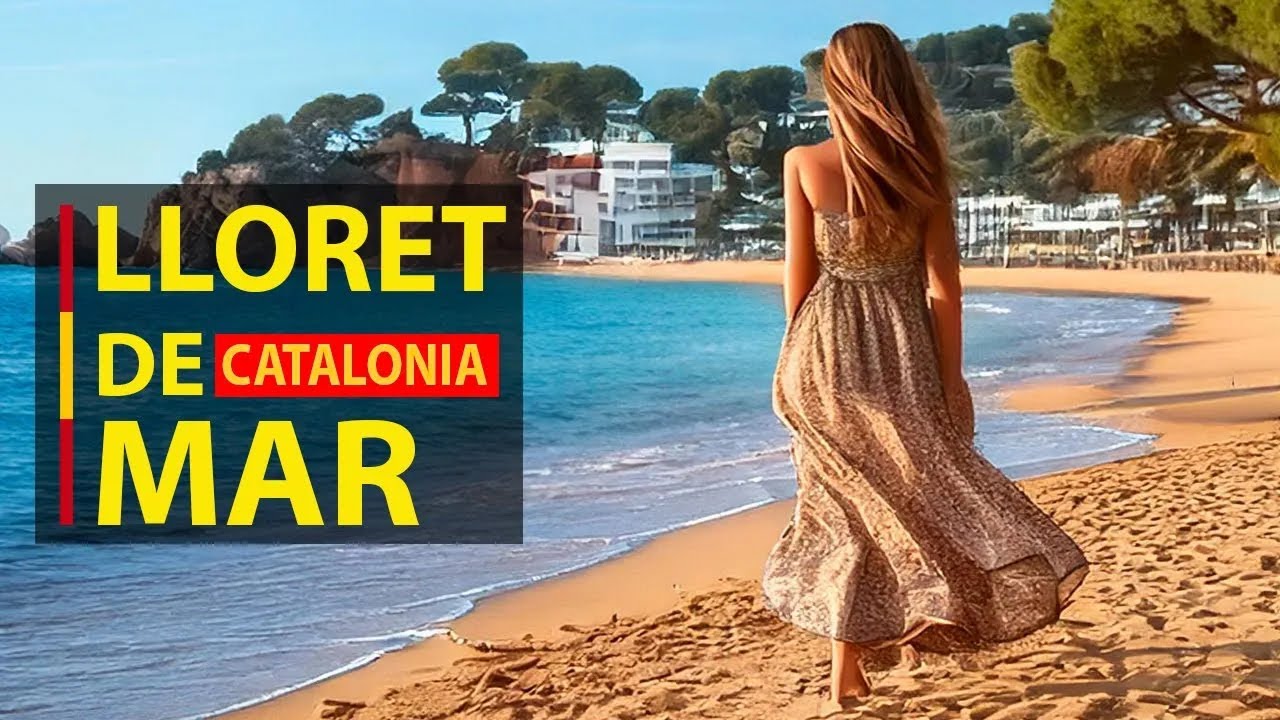 Lloret de Mar 🇪🇸 – a walk along the beach promenade
