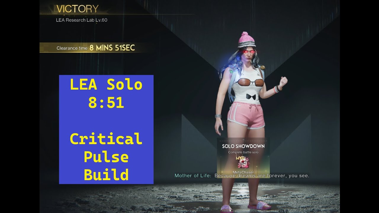 Once Human | {8:51} LEA Solo Speedrun | Lunar - Manibus Server | Critical Pulse #oncehuman