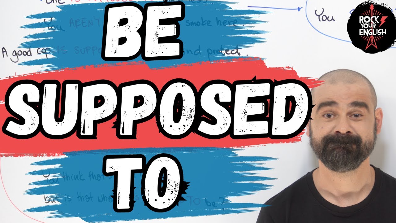 &rdquo;Be supposed to&rdquo; &ndash; to samo co 