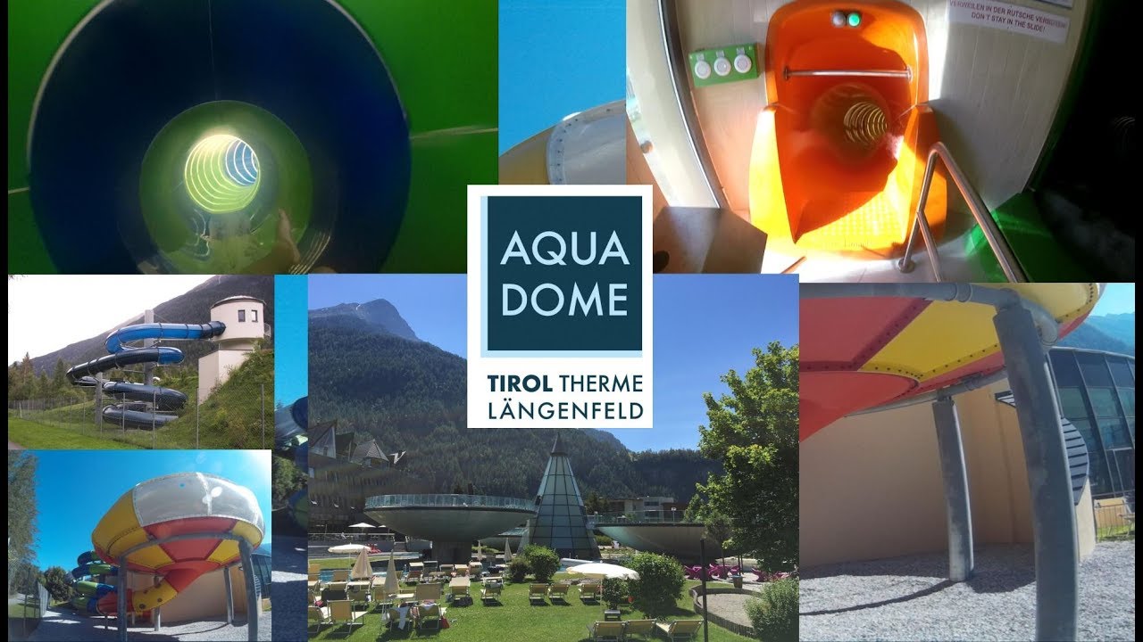 NEW WATERSLIDES AT AQUA DOME LÄNGENFELD! | Die Rutschen im Aqua Dome in Längenfeld