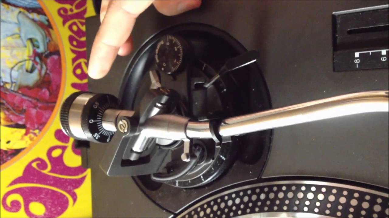 Technics 1200 Setup