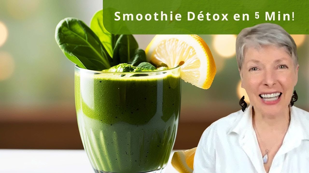 Smoothie Vert en 5 Minutes | Les Minéraux Changent Tout!