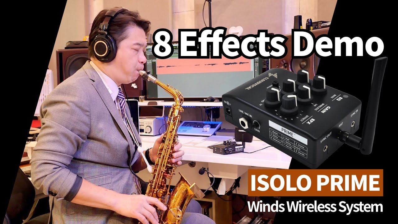 8 EFFECTS DEMO -  ISOLO PRIME Winds Wireless System