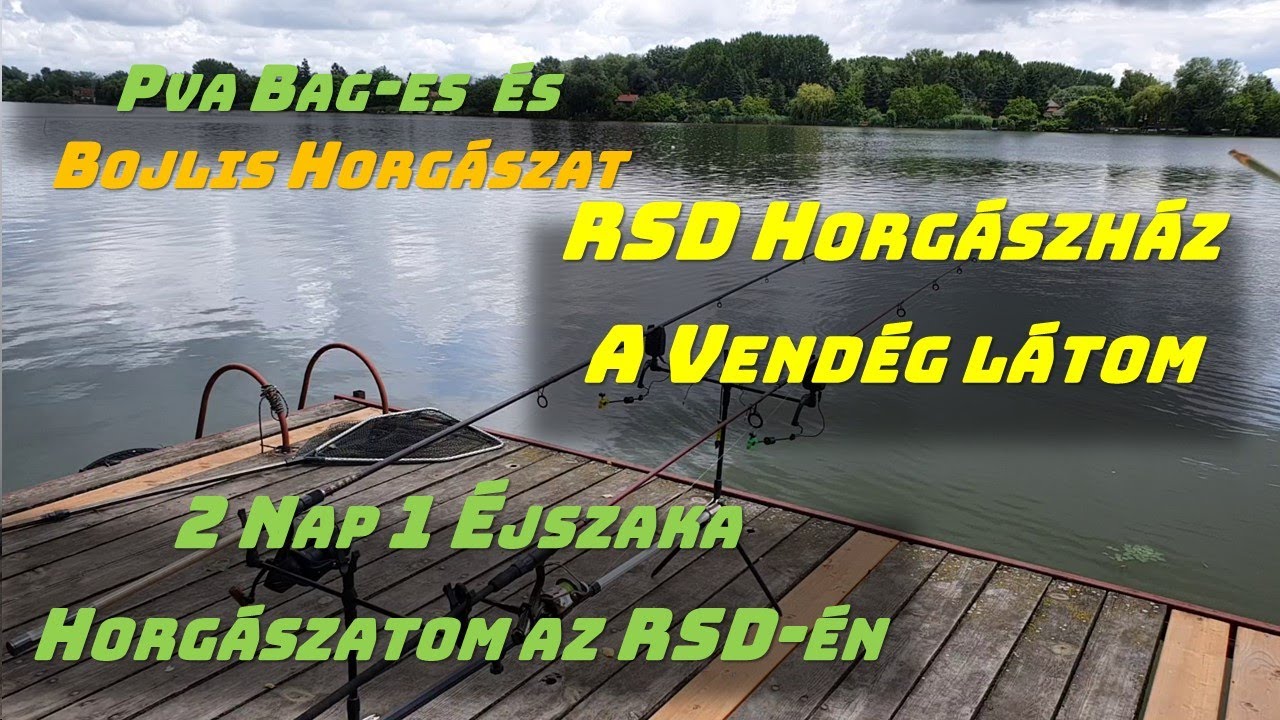 Szigetbecse,  RSD Horgászház  a vendéglátom.Pár Napra Bojlizunk éjszaka és PVA Bag Módszer
