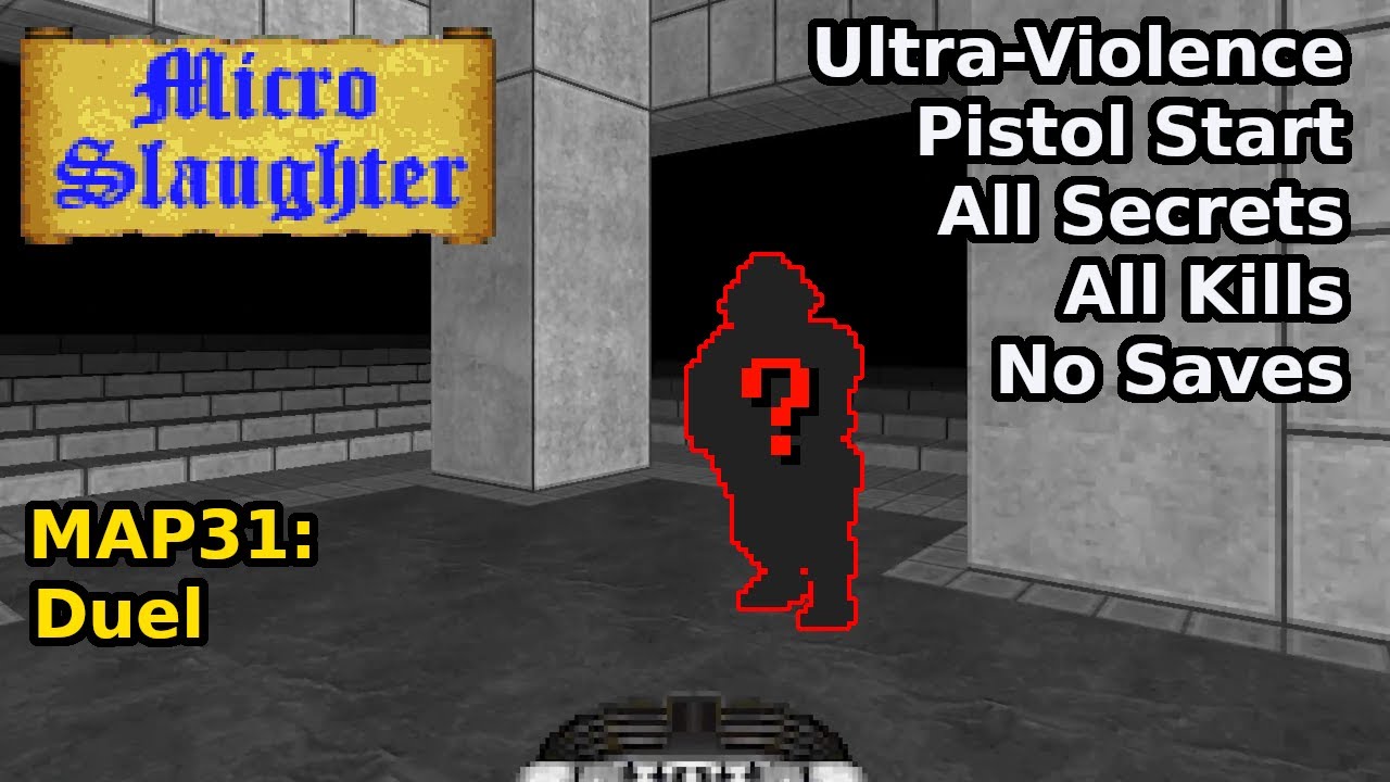 Micro Slaughter Community Project - MAP31: Duel (Ultra-Violence 100%)