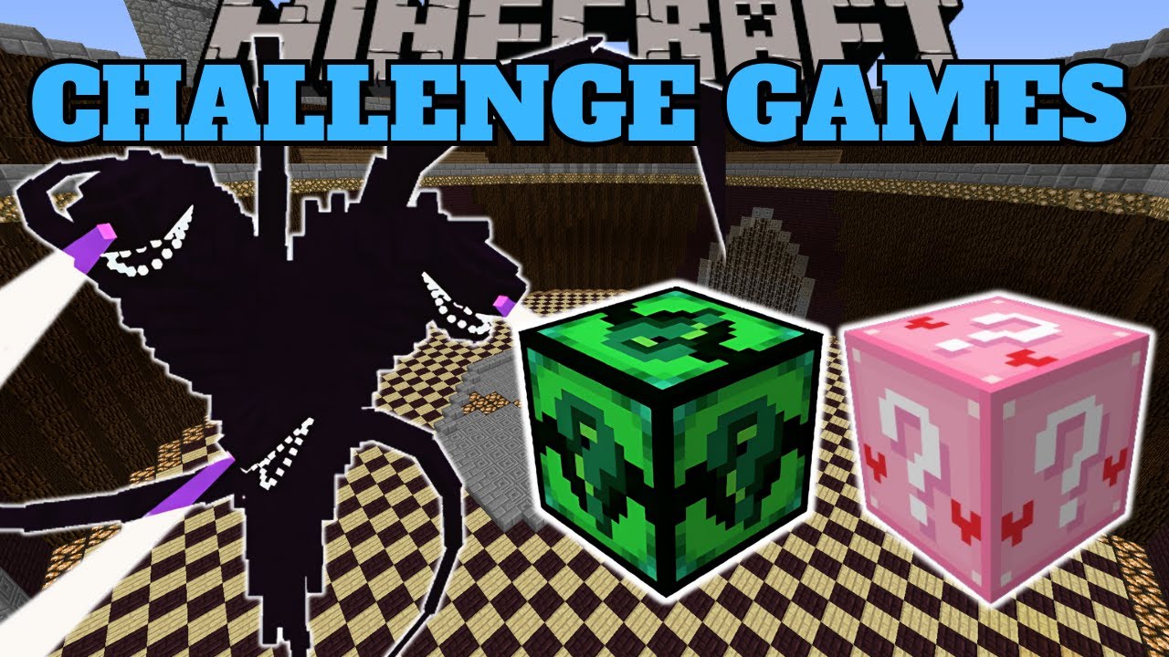 Minecraft: WITHER STORM LUCKY BLOCK CHALLENGE GAMES