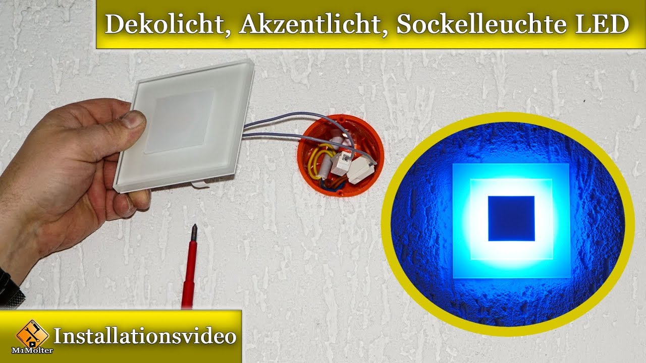 Installation Dekolicht, Akzentlicht, Sockelleuchte /  Sun LED