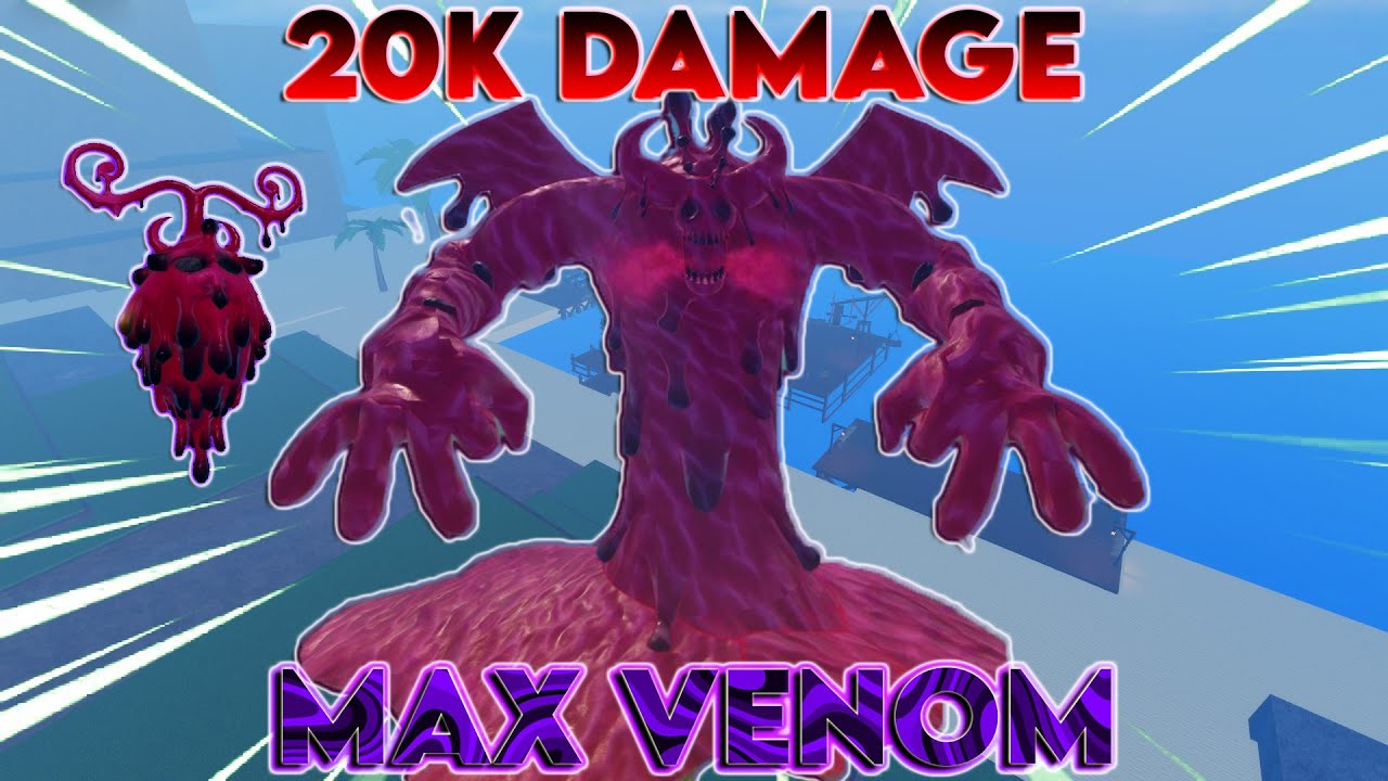 [GPO] MAX VENOM IS A GURANTEED WIN! 20K DAMAGE GAME