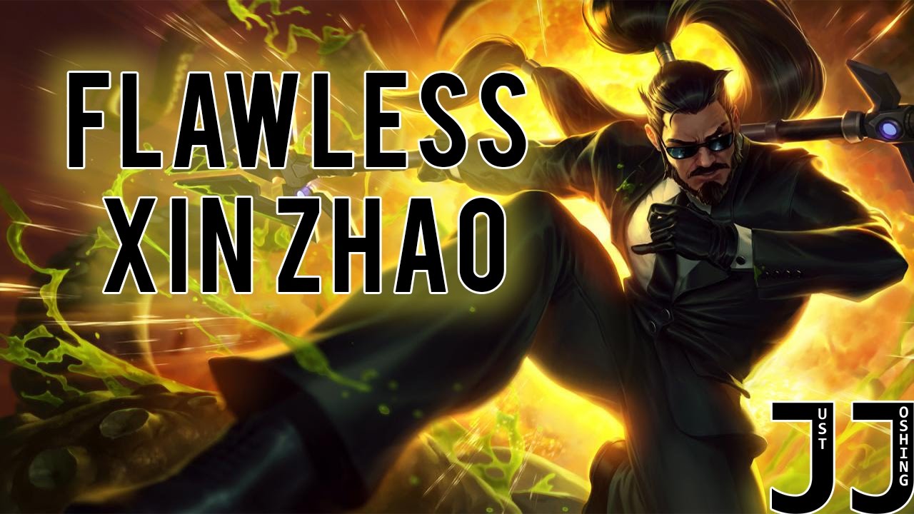 FLAWLESS XIN ZHAO JUNGLE | FULL ATACK SPEED | @JusttJoshing