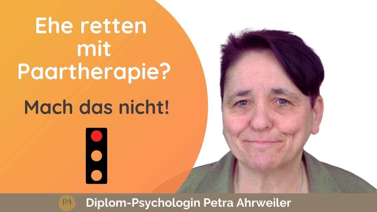 Paarberatung: Was erwartet mich in einer Paartherapie? Vermeide 3 fatale Fehler beim Ehe retten!