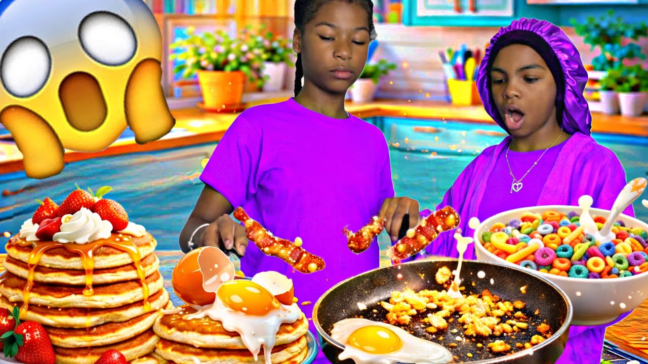 Tayla  vs. Lala: WHO Made The BEST BREAKFAST?! (Ariell Judges) 🍳🏆