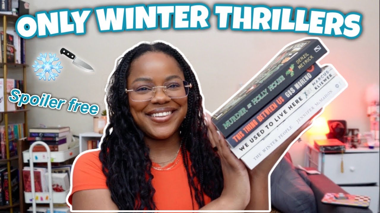 Reading Winter Thrillers Only… for Over an Hour ❄️📚 | Updates + Holiday Haul