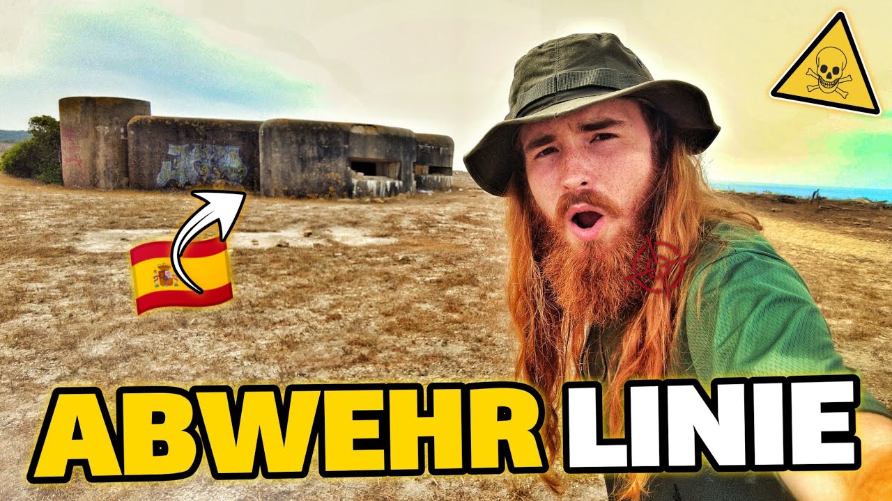 Wir KRIECHEN in verlassene Küstenbunker🇪🇸😶2. Weltkrieg Lost Place (Spanien, Gibraltar, Sotogrande)