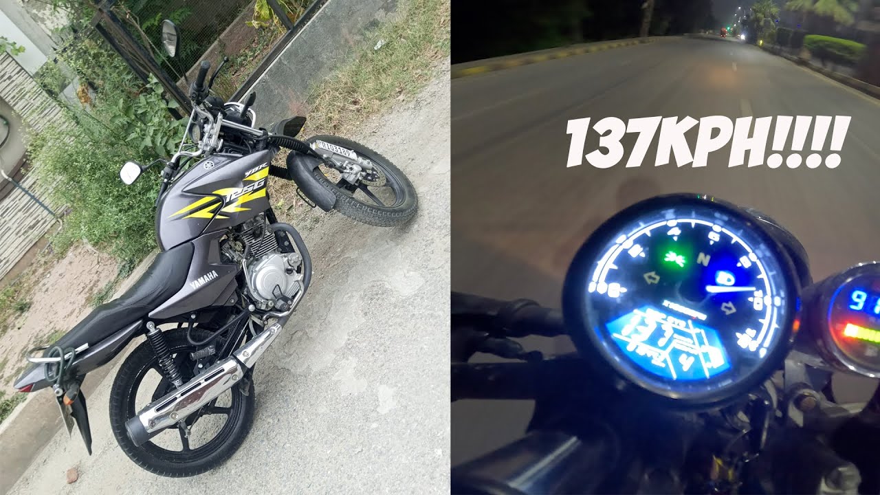 YBR 125 Top Speed | Top Speed 130+? | Carb tuning,Tips and Tricks