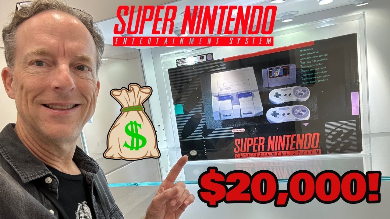 $150,000 of Rare Retro Games NES, SNES, N64, Pokemon & More
