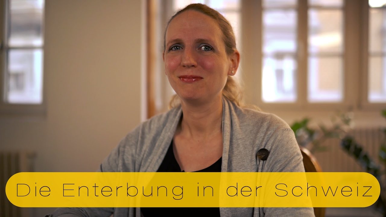 Die Enterbung in der Schweiz