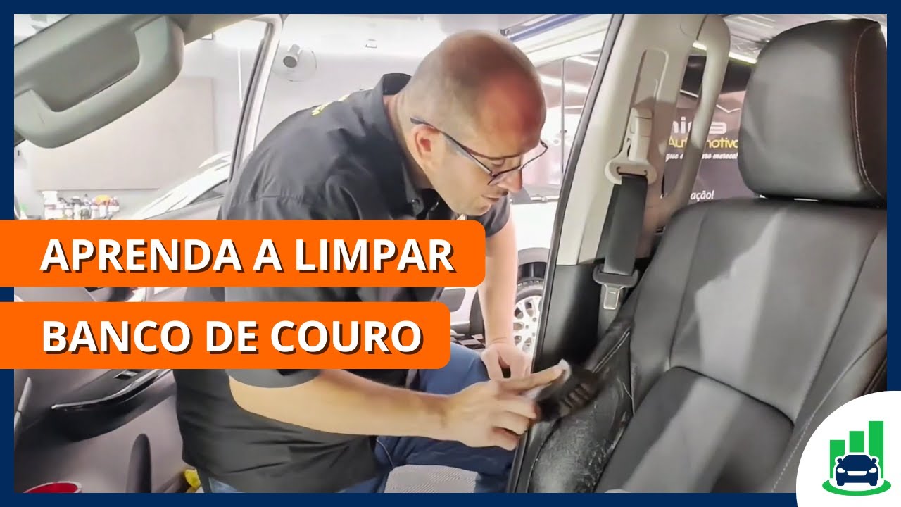 Passo a Passo Completo de Limpeza de Banco de Couro